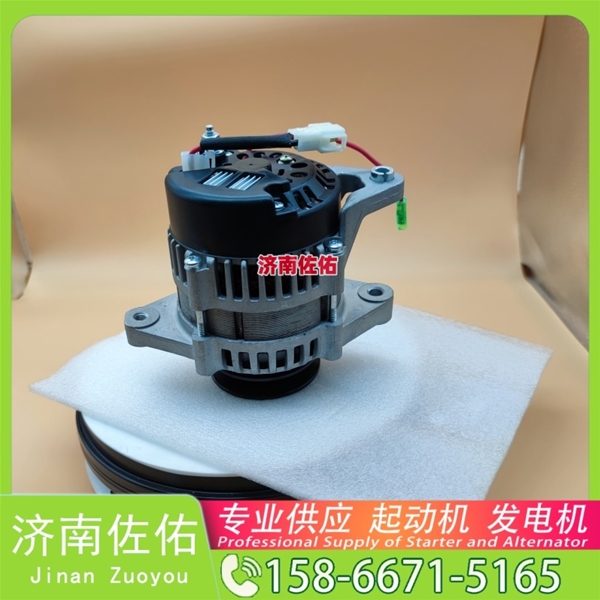 湖南1001778863起动机JFZ2503K发电机 GR215 配潍柴 WP6 日立｜ZX470｜6WG1 Doosan 大柴 CA6DK 上柴 SC9D 卡特 374F C18 平地机 启动马达