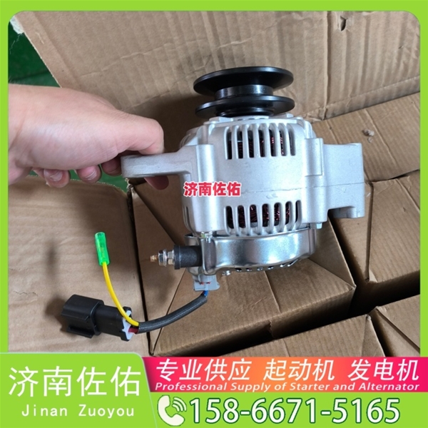 湖南1623563012起动机QDJ2659E-P 玉柴 发电机 Sany Trucks J6L货车 CA6DM2
