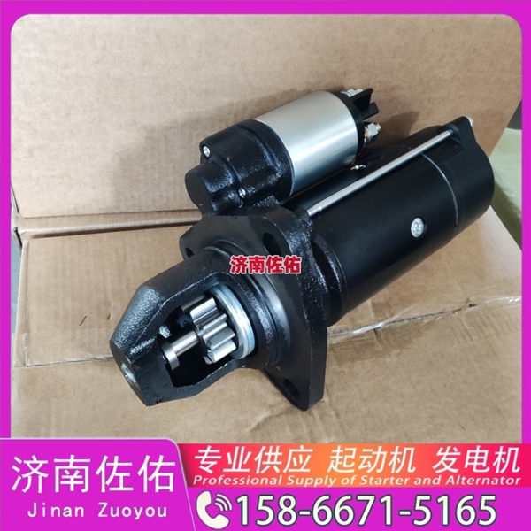 湖南8983763930起动机JFZ2120-17A07 Sany SY35 S4S 发电机