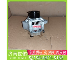 湖南发电机 1002408546启动机3921403 Zoomlion ZLJ5419THB WP13