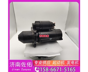湖南发电机 612600090494起动机JFZ2140-25V17A Lonking CDM835 WP7